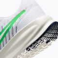 Vyriški bėgimo batai Nike Run Defy White/Midnight Navy/Green Spark 8