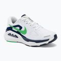 Vyriški bėgimo batai Nike Structure Plus white/midnight navy/green spark