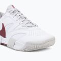 Moteriški teniso bateliai Nike Court Lite 4 White/Vast Grey/Pink Smoke 7