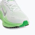 Moteriški bėgimo batai Nike Vomero 18 white/illusion green/metallic silver 7
