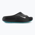 Vyriškos šlepetės Nike ReactX Rejuven8 black/gamma blue/metallic silver 2
