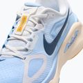 Moteriški bėgimo batai Nike Structure Plus white/aluminum/sundial/mystic navy 7