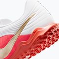 Vyriški futbolo bateliai Nike Tiempo Maestro Club White/Bright Crimson/Blur 6
