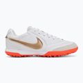 Vyriški futbolo bateliai Nike Tiempo Ligera Pro White/Bright Crimson/Blur 2