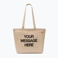 Krepšys Nike Heritage "Your Message Here" Tote 22 l oatmeal/safety orange/safety orange