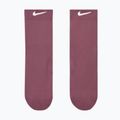 Kojinės Nike Run Midweight Micro Crew pink smoke/pink rise/white 2