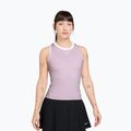 Moteriški marškinėliai Nike Court Dri-Fit Advantage bleached lilac/white