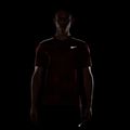 Vyriški bėgimo marškinėliai Nike Miler light crimson 7