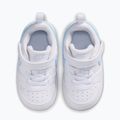 Vaikiški batai Nike Court Borough Low white/football grey/arctic green 4