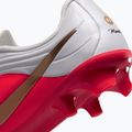 Vaikiški futbolo bateliai Nike Jr. Tiempo Maestro Academy white/bright crimson/blur 6