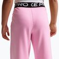 Vaikiškos kelnės Nike Pro Fleece pink rise/pink rise/black/white 4