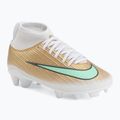 Vaikiški futbolo bateliai Nike Jr. Mercurial Superfly 11 Club "Kylian Mbappé" metallic gold/green glow