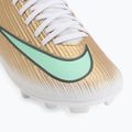 Vaikiški futbolo bateliai Nike Jr. Mercurial Superfly 11 Club "Kylian Mbappé" metallic gold/green glow 7