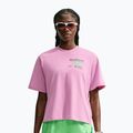 Moteriški bėgimo marškinėliai Nike Swift Dri-Fit pink rise/illusion green