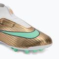 Vaikiški futbolo bateliai Nike Jr. Mercurial Superfly 11 Academy "Kylian Mbappé" metallic gold/green glow 7