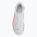 Vaikiški futbolo bateliai Nike Jr. Tiempo Maestro Club White/Bright Crimson/Blur 5