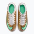 Vaikiški futbolo bateliai Nike Jr. Mercurial Superfly 11 Club "Kylian Mbappé" metallic gold/green glow 4