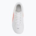 Vaikiški futbolo bateliai Nike Jr. Tiempo Maestro Club White/Bright Crimson/Blur 5