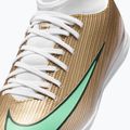 Vaikiški futbolo bateliai Nike Jr. Mercurial Superfly 11 Club "Kylian Mbappé" metallic gold/green glow 5