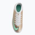 Vaikiški futbolo bateliai Nike Jr. Mercurial Superfly 11 Club "Kylian Mbappé" metallic gold/green glow 5