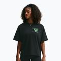 Moteriški bėgimo marškinėliai Nike Swift Dri-Fit black/no color/illusion green