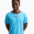 Polo marškinėliai Nike Court Slam Aero-Fit Baltic Blue/Black 4
