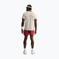 Polo marškinėliai Nike Court Slam Aero-Fit Pale Ivory/Team Red 3