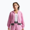 Vaikiškas džemperis Nike Pro Fleece pink rise/pink rise/black/white