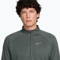 Vyriškas bėgimo džemperis Nike Miler Dri-Fit UV 1/2 Zip camo green 3