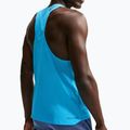 Vyriški bėgimo marškinėliai Nike AeroSwift light current blue/black 5