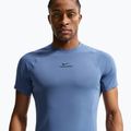 Vyriški treniruočių marškinėliai Nike Pro Training indigo storm/black 4