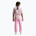 Vaikiškos kelnės Nike Sportswear Studio Fleece pink rise/white 3