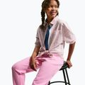 Vaikiškos kelnės Nike Sportswear Studio Fleece pink rise/white 6