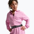 Vaikiški šortai Nike Pro Fleece pink rise/pink rise/black/white 4