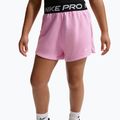 Vaikiški šortai Nike Pro Fleece pink rise/pink rise/black/white 5