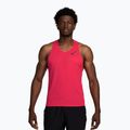 Vyriški bėgimo marškinėliai Nike AeroSwift fusion red/black