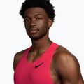 Vyriški bėgimo marškinėliai Nike AeroSwift fusion red/black 3