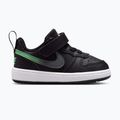Vaikiški batai Nike Court Borough Low black/smoke grey/white/illusion green
