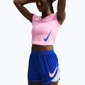 Moteriški bėgimo šortai Nike Tempo Dri-Fit Unlined old royal/football grey/pink rise 4