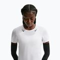 Moteriški bėgimo marškinėliai Nike AeroSwift white/black 5