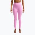 Moteriškos treniruočių tamprės Nike One pink rise/white