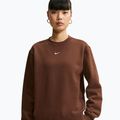 Moteriškas džemperis Nike Studio Fleece cacao wow/sail 4