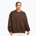 Moteriškas džemperis Nike Studio Fleece Medium Weight cacao wow/sail