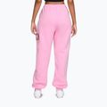 Moteriškos kelnės Nike Studio Fleece pink rise/pink smoke 2
