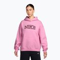Moteriškas džemperis Nike Studio Fleece pink rise/pink smoke