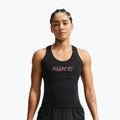 Moteriški treniruočių marškinėliai Nike One black/black/university red/white