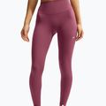 Moteriškos tamprės Nike One pink smoke/pink smoke/pink rise/white 4