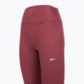 Moteriškos tamprės Nike One pink smoke/pink smoke/pink rise/white 9