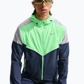 Vyriška bėgimo striukė Nike Impossibly Light Windrunner midnight navy/illusion green/wolf grey 4