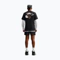 Vyriški bėgimo marškinėliai Nike Dri-Fit Graphic black/white 2